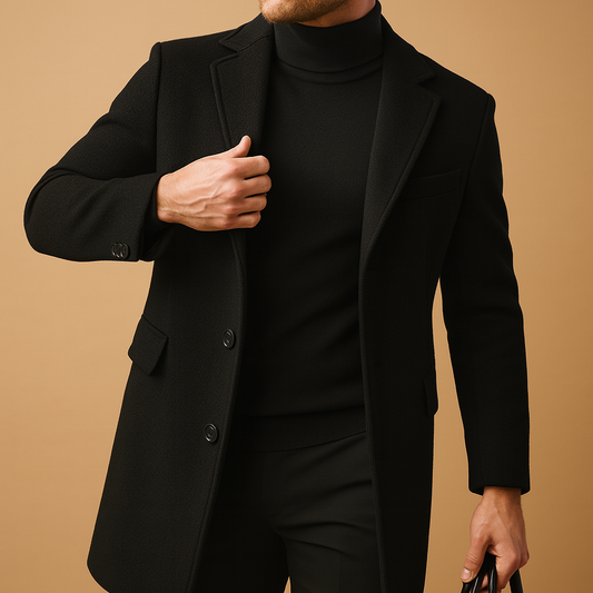 Men's Formal Overcoat Warm