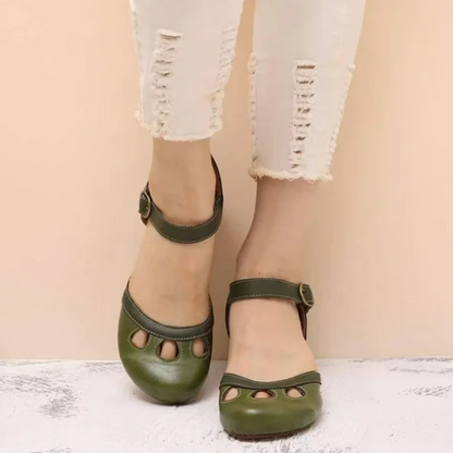 Women's Mary Jane Shoes Closed Toe Block Heel