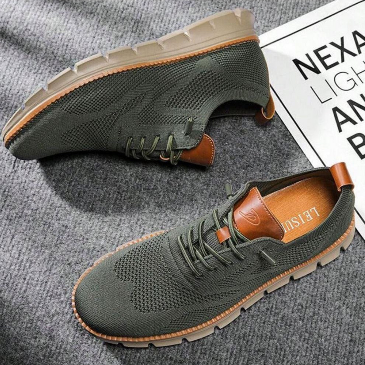 Lightweight Knit Men’s Sneakers