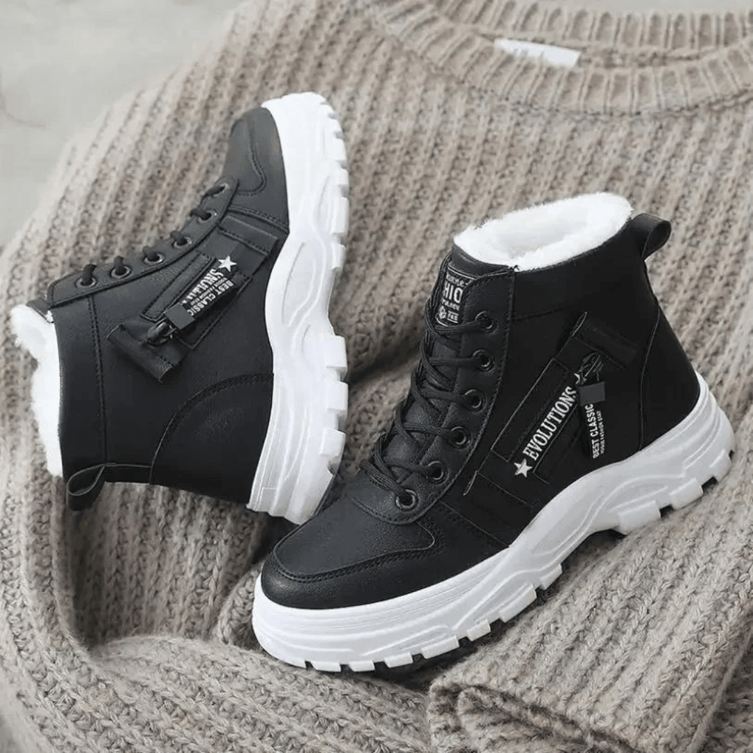 Women's Lace Up Ankle Boots Platform