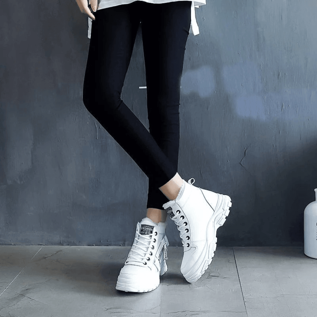 Women's Lace Up Ankle Boots Platform